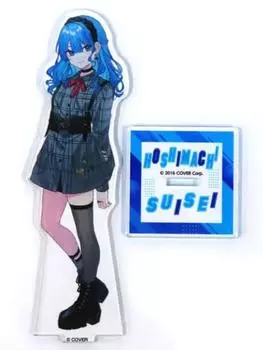x FamilyMart Winter Holomart Famipay WEB эксклюзивный оригинальный акриловый стенд Suisei Hoshimachi от «Hololive Campaign» (иллюстрация Шугао)