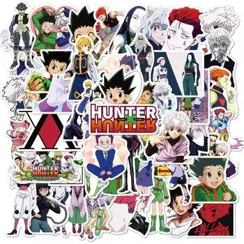 X Hunter 50pcs Hunter Stickers Waterproof Diy Laptop Skateboard Luggage Decal 50pcs