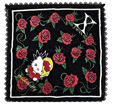 X JAPAN YOSHIKI yoshikitty Official Goods Limited кружевной носовой платок 1500 шт. Черный чёрный