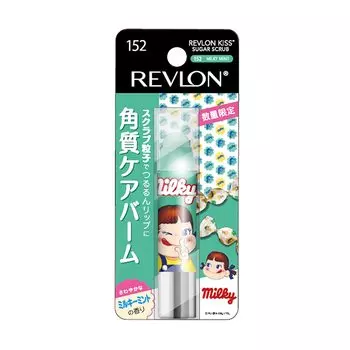 x Milky Collaboration EC Limited Revlon Kiss Sugar Scrub 152 Milky Mint Слегка сладкий и нежный молочный аромат с добавлением мяты Увлажняющий