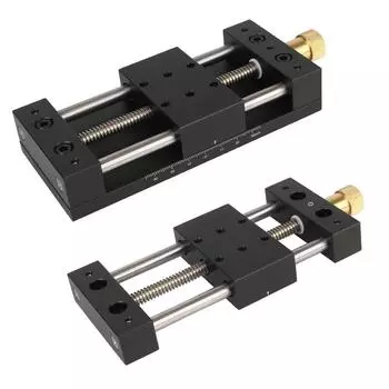 X-ось 40x70 мм, линейная платформа для точной настройки, подвижный стол, прецизионный подвижный стол, станция ручного перемещения