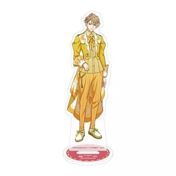 x Sanrio characters 16 Itaru Chigasaki x Gudetama Acrylic stand A3! [Official illustration] H150W150mm AFDDP-A3S-16