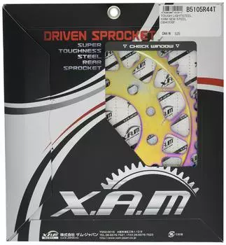 XAM Sprocket Rear Tough Light for Honda Motorcycle Supplies Driven Steel B5105R44 525-44