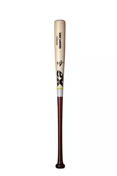 Xanax Baseball Hard Wood Bat Maple Natchu X Brown (7094) 84cm BHB7100