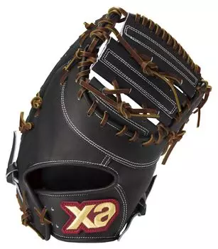 Xanax Baseball Soft Baseball Left Throw Soft First Mitt Spectus Black x Tan L Left BRF24FO1S (9027) (For Throw)