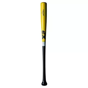 Xanax Baseball Softball Wooden Bat T6 Yellow x Black (0490) 84cm BRBT6