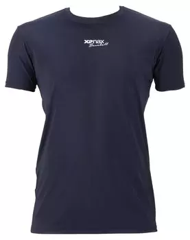 Xanax Underwear Complete Undershirt 2 Low Neck Short Sleeve Junior Navy 160 BUS862J (50)