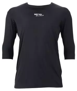 Xanax Underwear Complete Undershirt 2 Low Neck Sleeve Junior Black 160 BUS772J 3/4 (90)