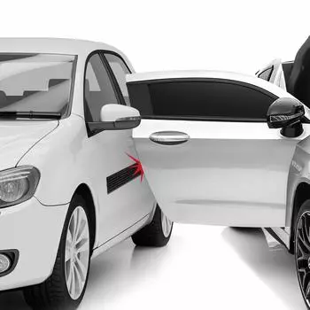 Xcellent Global DIY защитная магнитная лента для двери автомобиля, съемная, 2 метра, M-AT007, черная, M-AT007