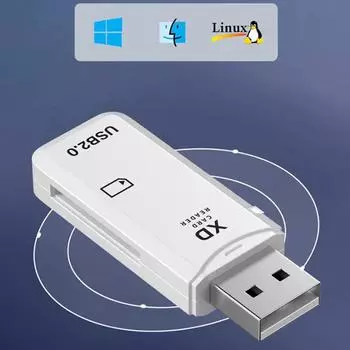 Xd Picture Card Reader Usb 2.0 адаптер памяти для камер Olympus Fuji Type C на Micro Usb Type C Otg Ugreen