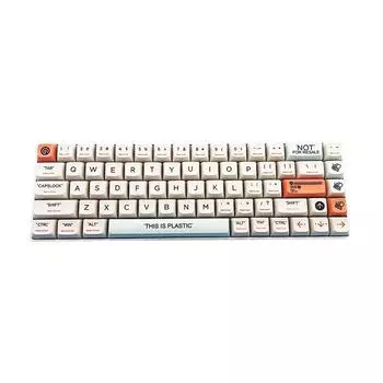XDA Profile PBT Keycap 127 Полный набор колпачков для механической клавиатуры Cherry MX A