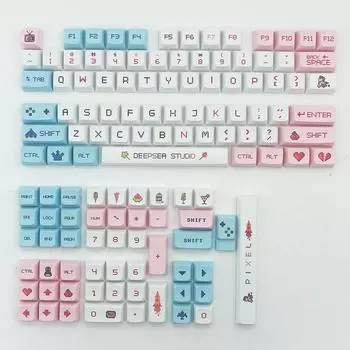 XDA Profile PBT персонализированные колпачки клавиш 137 клавиш PBT Dye Sub колпачки клавиш для Cherry MX Keycap игровая механическая клавиатура DIY Custom