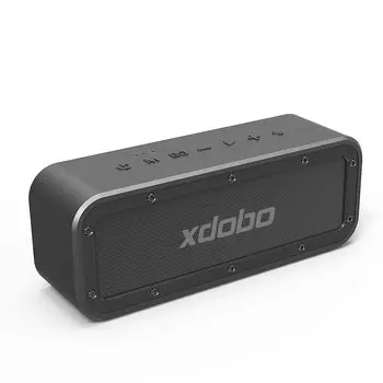XDOBO Stereo Оснащен технологией Deep Bass DSP Водонепроницаемый микрофон IP67 Bluetooth-динамик Двойной пассивный излучатель Беспроводной Bluetooth-динамик