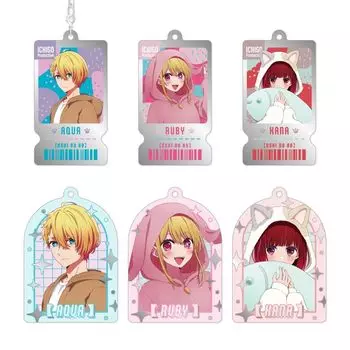 Xebec Metal charm strap Animal pajamas 1BOX W35 x H65mm Stainless metal [Oshinoko] Ver. Approx. steel,