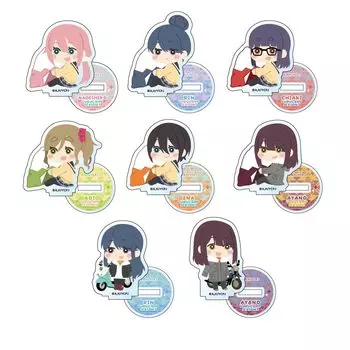 Xebec Yuru SEASON3 Fluffy Mini Acrylic Stand 1BOX W41 x H45mm Acrylic Camp Approx.