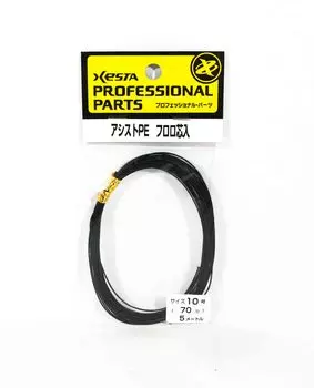 Xesta Assist P.E Fluoro Core Размер 10 70 фунтов 5 м черный (7519) чёрный