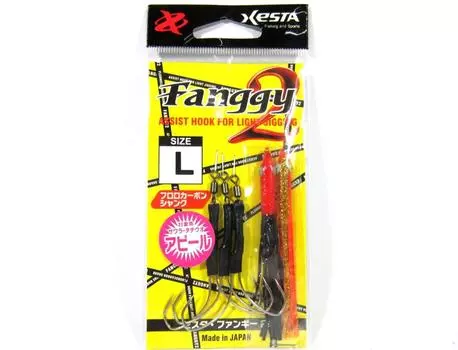 Xesta Fanggy 2 Юбка с двумя вспомогательными крючками размера L ( 1/0 ) (9924)