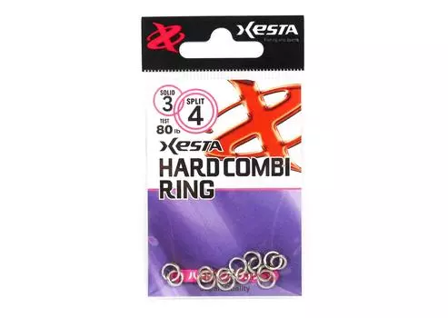 Xesta Hard Combi Ring Размер 3-4 80 фунтов, 7 штук (5101)
