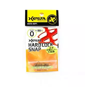 Xesta Hard Lock Snap Snap, размер 0, 50 фунтов, 8 штук (1713 г.)