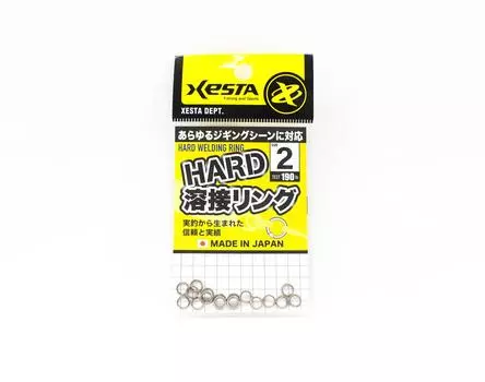 Xesta HP, твердое сплошное сварное кольцо, размер 2, 17 шт. (2704)
