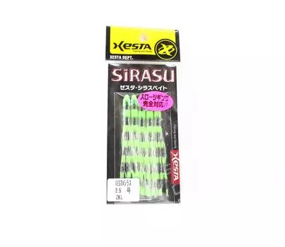 Xesta Sirasu 2,5-дюймовые юбки-тизеры для вспомогательного крючка-джиггинга ZKL (9870)