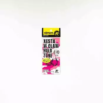 Xesta W Claw Hold Tune Двойные вспомогательные крючки Размер 1/0, 2 см (7977)