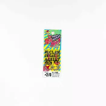 Xesta W Claw Onigakari SLJ Двойные вспомогательные крючки, размер 2/0 (1671 г.)