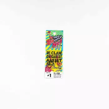 Xesta W Claw Onigakari SLJ Twin Assist Крюки Размер 1 (1657)