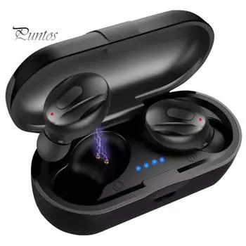 XG13 True Wireless Stereo Bluetooth-совместимые беспроводные наушники с шумоподавлением 5.0, спортивные наушники-вкладыши чёрный
