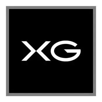 XG AWE 2-й мини-альбом, обычная версия, логотип, запечатанный CD + буклет с текстами песен + 2 наклейки + 1 фотокарточка + трекинг