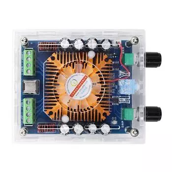 XH-A372K Высокомощный 4-канальный 4*50 Вт автомобильный усилитель мощности, плата TDA7850, модуль аудиоусилителя XH-A372K