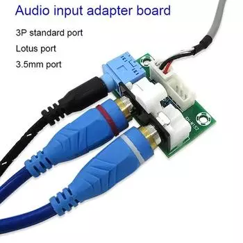 XH-M152 Плата адаптера аудиовхода Lotus Seat+3.5 аудиоразъем для платы разъема XH3P XH-M152