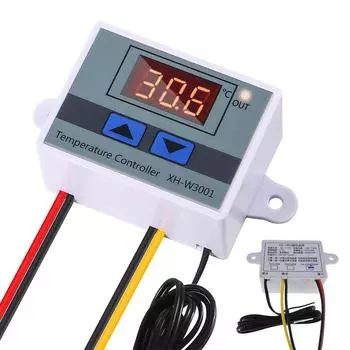XH-W3001 Digital Control Temperature Microcomputer Thermostat Digital LED Temperature Controller New Thermoregulator United States