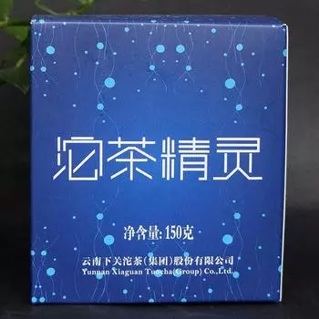 Xiaguan Tuo Cha Tea Spirit Raw Tea Mini Xiaotuo 150г/коробка Юньнань Пуэр Чай