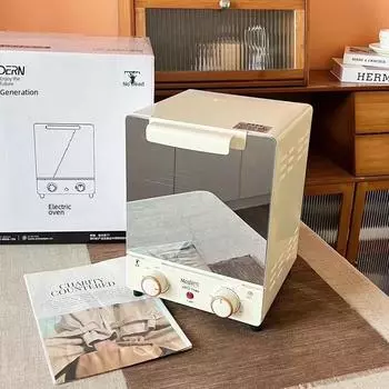 Xianke Большая вместимость Многофункциональная вертикальная электрическая духовка с зеркальной отделкой 15L