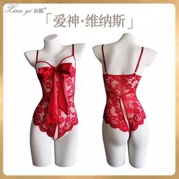 Сяньи Сексуальное нижнее белье Сексуальное кружевное прозрачное Горячая постель Приватная пижама Страсть Свободное искушение Комплект 419 S