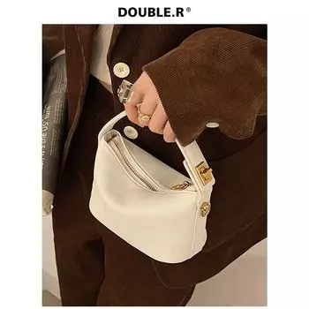 Xiao Rui Pretty Bag Original Niche Lunch Box Bag Cloud Bag Square Pouch Women s Bag Crossbody Bag 2024 New Arrival Springtide