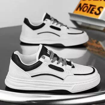 Xiaobai men s shoes spring 2024 new Korean version versatile men s casual niche design student soft-soled sports trendy shoes 39