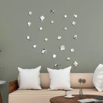 Xiaocao акриловые 3D трехмерные наклейки на стену наклейки для украшения комнаты диван фон стена теплые самоклеящиеся наклейки