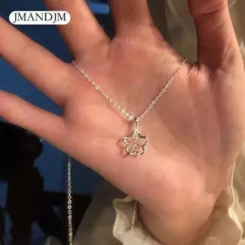 Xiaohongshu новое полое звездное инкрустированное ожерелье легкий роскошный нишевый дизайн свитер холодный ветер ключица шея цепь