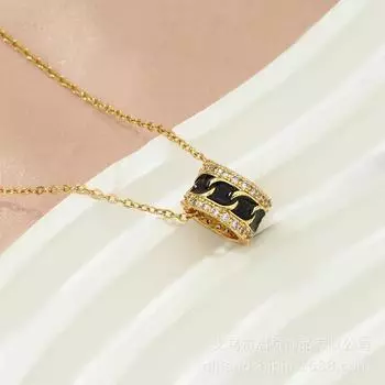 Xiaohongshu То же ожерелье с маленькой талией Женское Высокое чувство Личности Универсальная подвеска