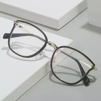 Xiaohongshu TR90 Модные женские очки с большой оправой и защитой от синего света Anti-Blue Light Lenses