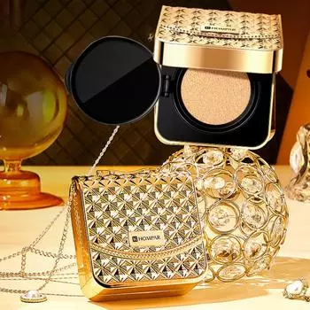 Xiaojinbao Air Стойкий макияж на воздушной подушке BB-крем-консилер Стойкий макияж Легкий и нежный крем на воздушной подушке со сменным сердечником 15g*2