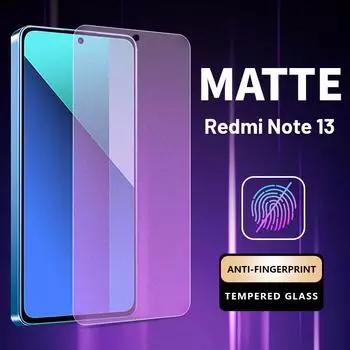 Xiaomi 11 Lite 11T 10T X6 X5 X4 X3 Redmi Note 13s 13 12s 8 9 9s 11s 10s 10 Pro 9C 9T 10C 13C 12C матовое закаленное стекло с защитой от синего излучения Poco X3 Pro