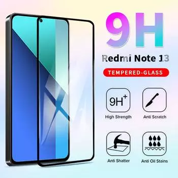 Xiaomi 11T 10T Poco X6 X5 X4 X3 NFC Redmi Note 13s 13 12s 12 8 9 9s 11s 11 10s 10 Pro 9C 9T 10C 12C 13C Полное покрытие закаленное стекло протектор экрана Poco X3 Pro