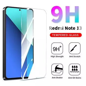 Xiaomi 12 11 Lite 11T 10T Poco X6 X5 X4 X3 NFC Redmi Note 13s 13 12s 12 8 9 9s 11s 11 10s 10 Pro 9C 9T 10C 13C 12C Защитное стекло для экрана Tempered Poco X3 Pro