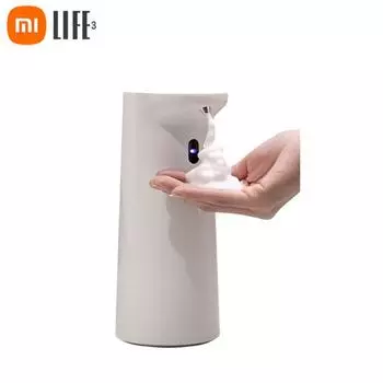 Xiaomi 3 LIFE Диспенсер для пены Ручная стирка Бытовой портативный умный дозатор мыла Автоматическая пенящаяся стиральная машина Емкость хранения 400 мл белый