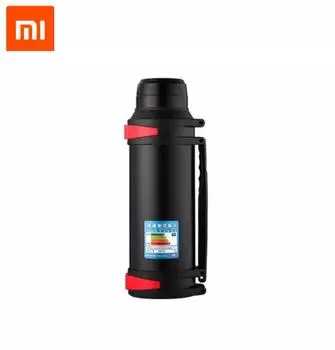 Xiaomi 4000 мл большой термос термосы из нержавеющей стали с изоляцией термокружка для воды с ремешком 48 часов изоляции