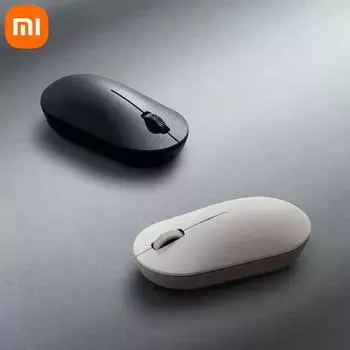 Xiaomi Беспроводная мышь Lite2 Эргономичная Ноутбук Игровая Фотоэлектрическая Унисекс Компактная и Портативная белый
