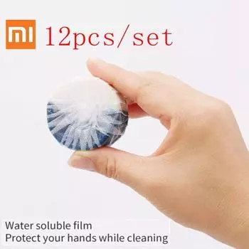 Xiaomi Clean-n-fresh Туалетный блок с двойным эффектом Независимая водорастворимая пленочная упаковка Анионный активный фактор Deep Clean